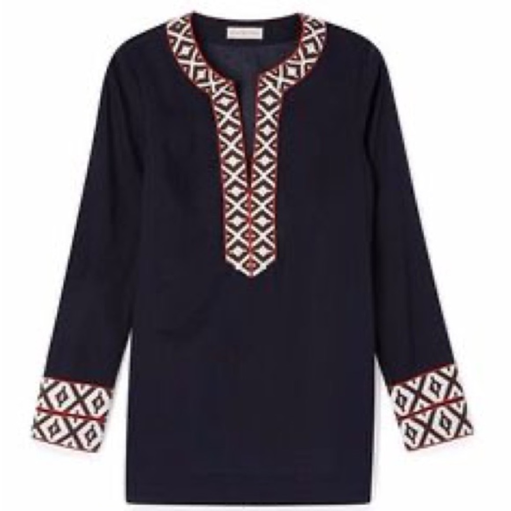 NWT Tory Burch Navy Tunic Size 8